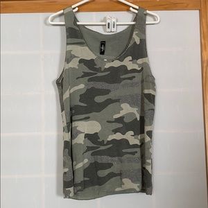 Camo tank top